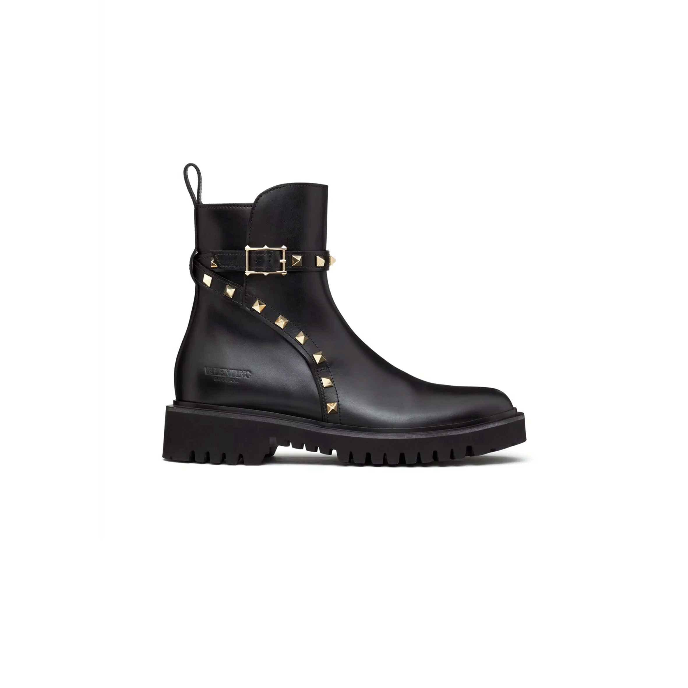 VALENTINO ROCKSTUD CALFSKIN ANKLE BOOT 40MM 3W0S0HY8AWE_0NO